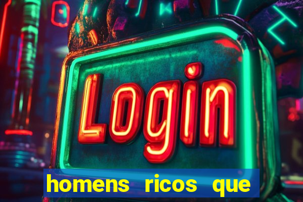 homens ricos que querem bancar telegram